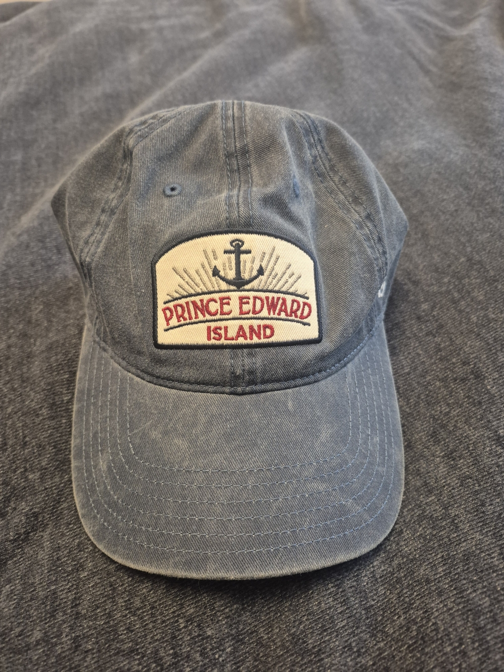 Vintage Tall Ships Trading Co - Prince Edward Island Anchor Patch Baseball Cap